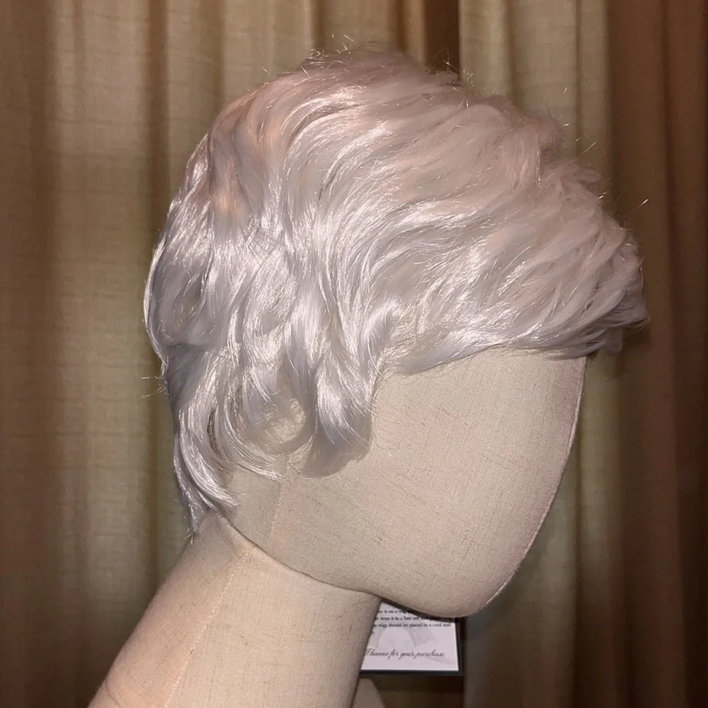 N/A white synthetic